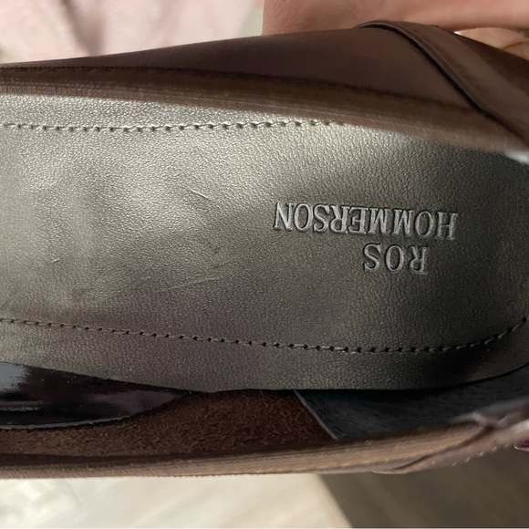 Ros Hommerson Dark Brown Heels size 10N - Picture 10 of 12